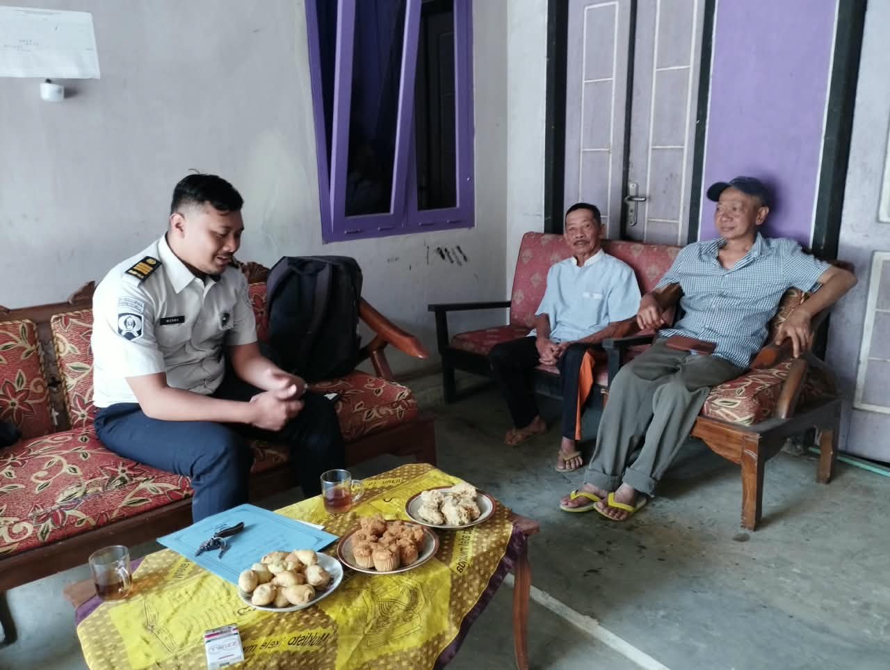 Usul Integrasi PB, Bapas Magelang Telusuri Kesiapan Penjamin Klien TW di Kemiriombo, Wonosobo